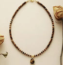 Choker Necklace Francesc Jewelry Leather Gift Box Display