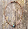 Choker Necklace Francesc Jewelry Leather Gift Box Display