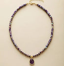 Choker Necklace Francesc Jewelry Leather Gift Box Display