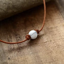 Choker Necklace Francesc Jewelry Leather Gift Box Display