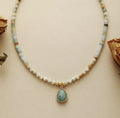 Choker Necklace Francesc Jewelry Leather Gift Box Display