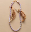 Choker Necklace Francesc Jewelry Leather Gift Box Display