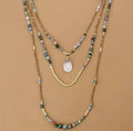 Choker Necklace Francesc Jewelry Leather Gift Box Display