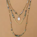 Choker Necklace Francesc Jewelry Leather Gift Box Display