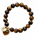 BraveHeart — Pulseira com Olho de Tigre — fundo branco
