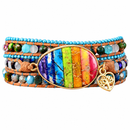 RainbowRise — Pulseira Arco-Íris sobre fundo branco